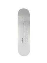 Dance Text Black White Size 7.9" Vintage NOS Deck