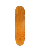 Prestige Woodgrain Brown Red White Size 8.25" Vintage NOS Deck