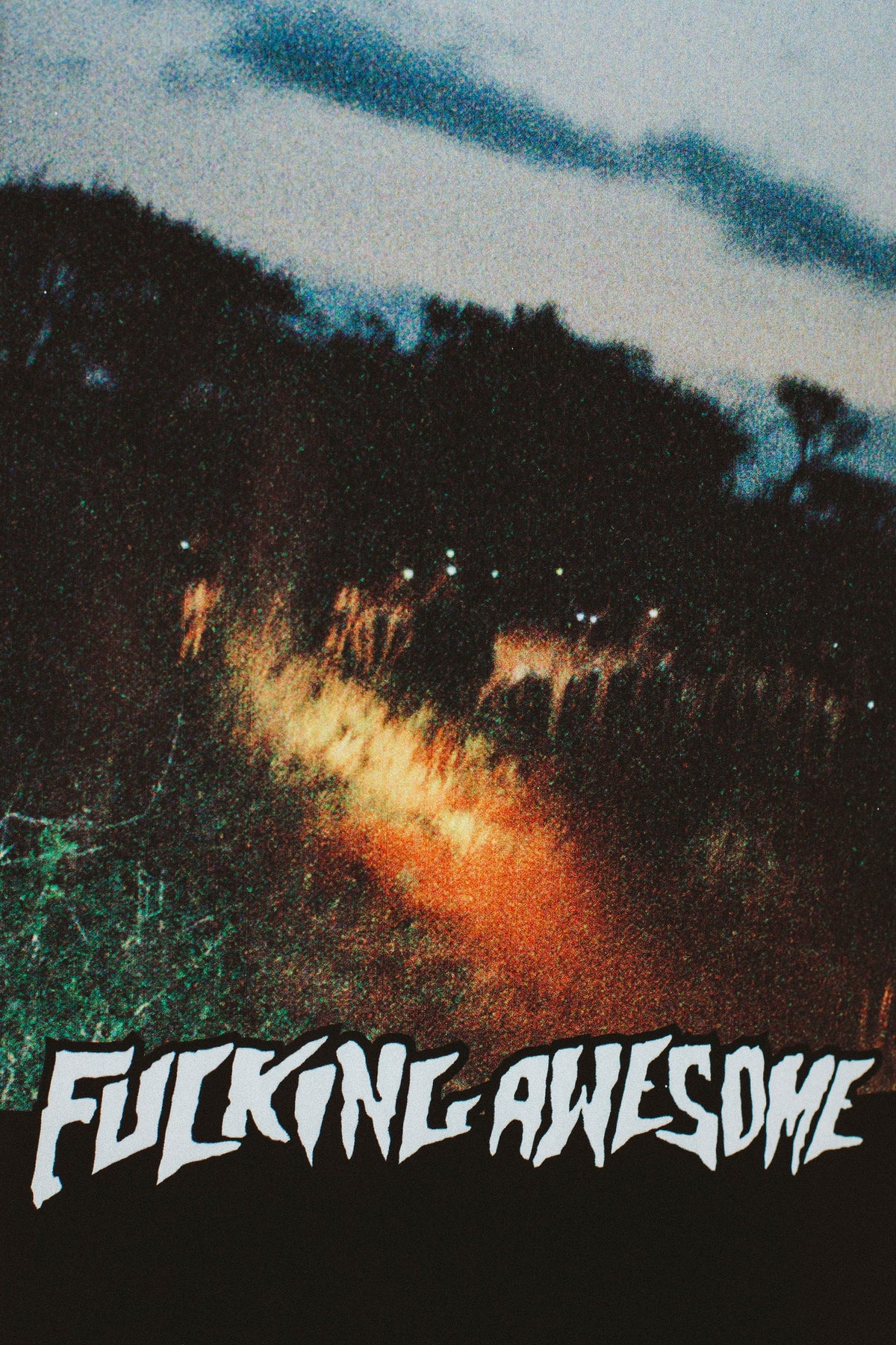 Fucking Awesome Sage Elsesser Glowing Eyes Standard Popsicle 8.38" Skateboard Deck