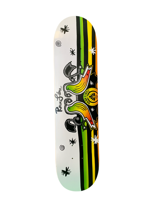Rasa Libre Two Birds 7.5" Classic Skateboard Deck