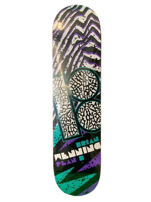 Plan B 2008 Brian Wenning Safari 7.6" Classic Skateboard Deck