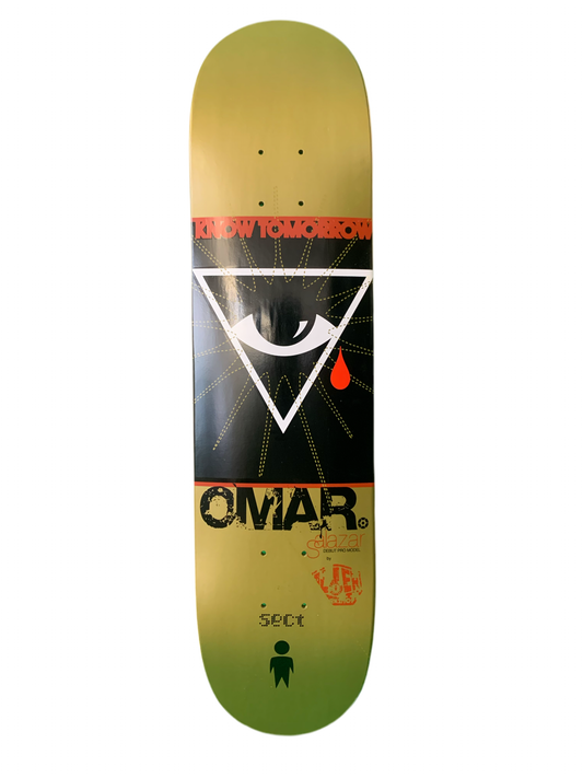 Alien Workshop Omar Salazar Debut Pro Model 7.6" Classic Skateboard Deck