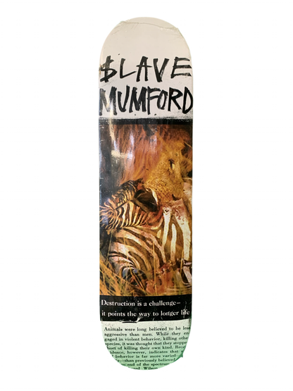 Slave Matt Mumford Destruction 8" Classic Skateboard Deck