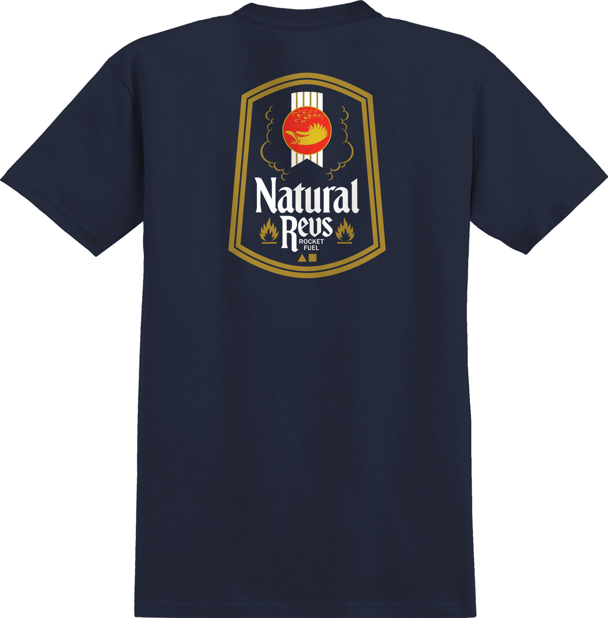 Antihero Natty Revs Pocket Navy S/s Shirt