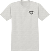 Antihero Studio 18 Ringspun Heather Bone W/ Black Prints S/s Shirt