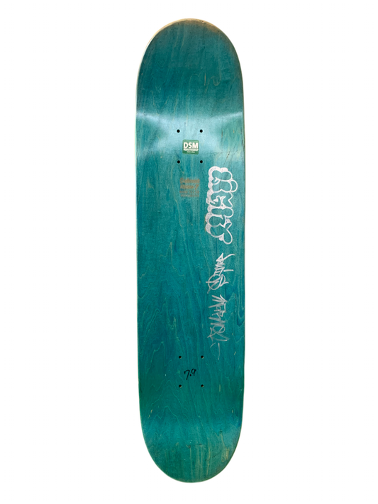 Almost Chris Haslam Lion Player 7.9" Classic Skateboard Deck