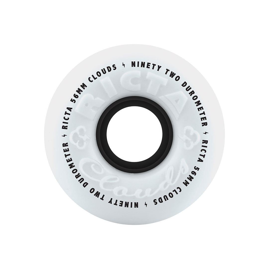 Ricta 56mm Clouds Black 92a Skateboard Wheels
