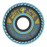 OJ 55mm Shin Sanbongi Mini Super Juice Blue 78a Skateboard Wheels
