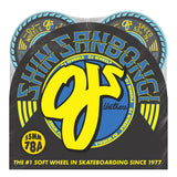OJ 55mm Shin Sanbongi Mini Super Juice Blue 78a Skateboard Wheels