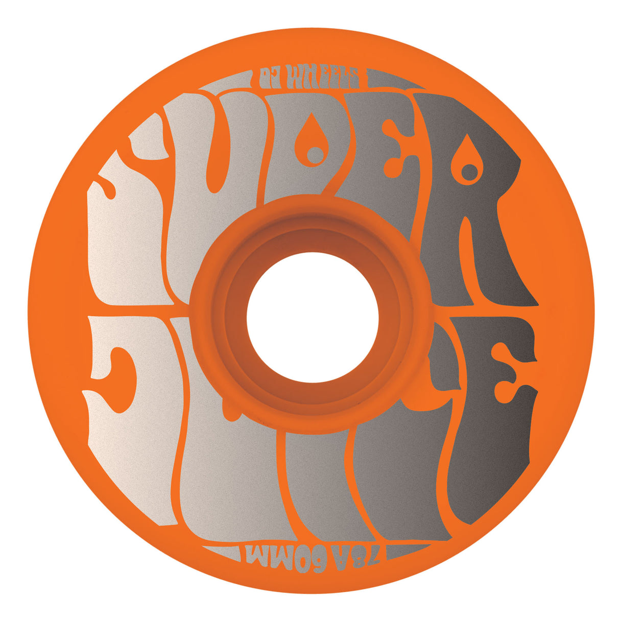 OJ 60mm Super Juice Neon Orange 78a Skateboard Wheels