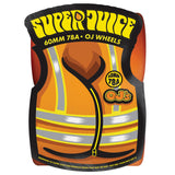OJ 60mm Super Juice Neon Orange 78a Skateboard Wheels