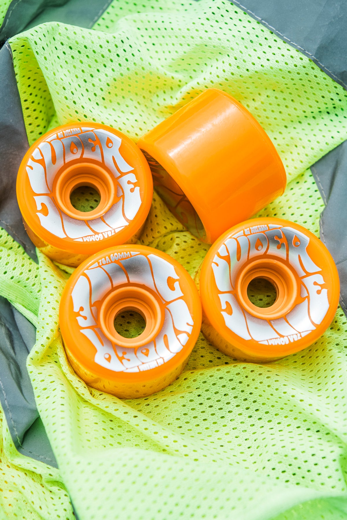 OJ 60mm Super Juice Neon Orange 78a Skateboard Wheels