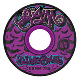 Slime Balls 60mm Bam Margera Guest OG Slime Black 78a Skateboard Wheels