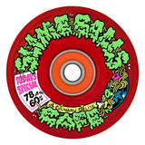 Slime Balls 60mm SB Cafe Light Ups OG Slime Red 78a Skateboard Wheels