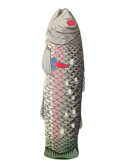 Element Lincoln Cuts Trout Shaped Classic Skateboard Deck