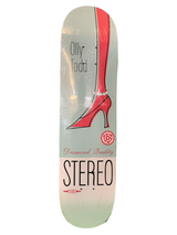 Stereo Olly Todd Diamond Anklet 7.6" Classic Skateboard Deck