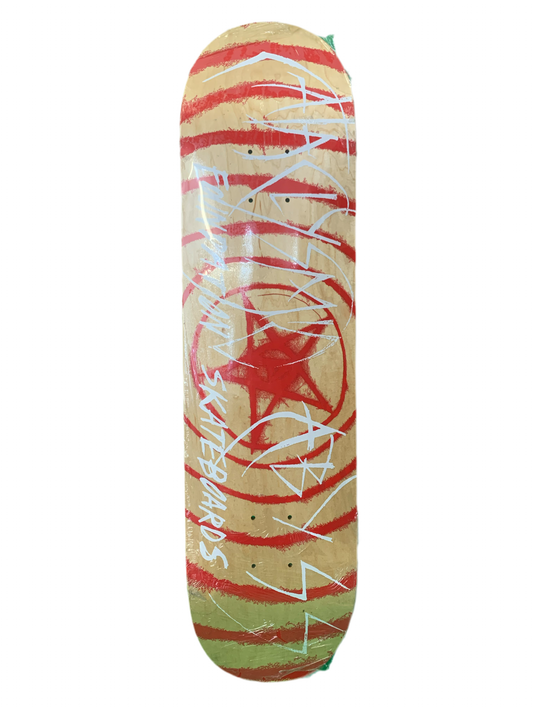 Foundation Cataclysm Abyss Nautral 8" Classic Skateboard Deck