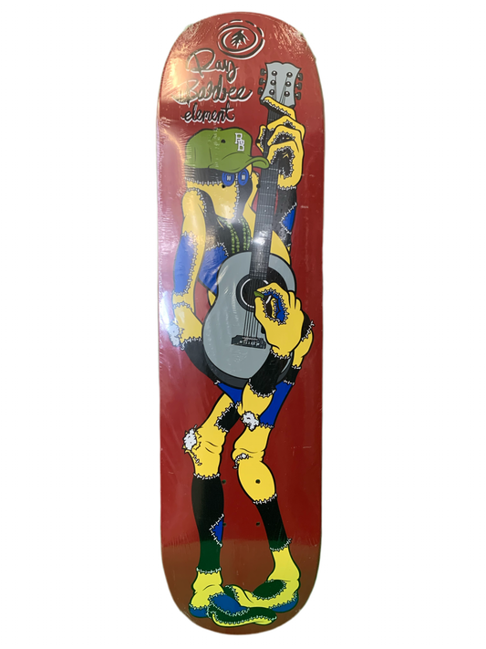Element 2010 Ray Barbee 8.25" Red Ragdoll Guest Classic Skateboard Deck