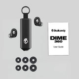 Skullcandy Dime 360 Bone Wireless Earbuds
