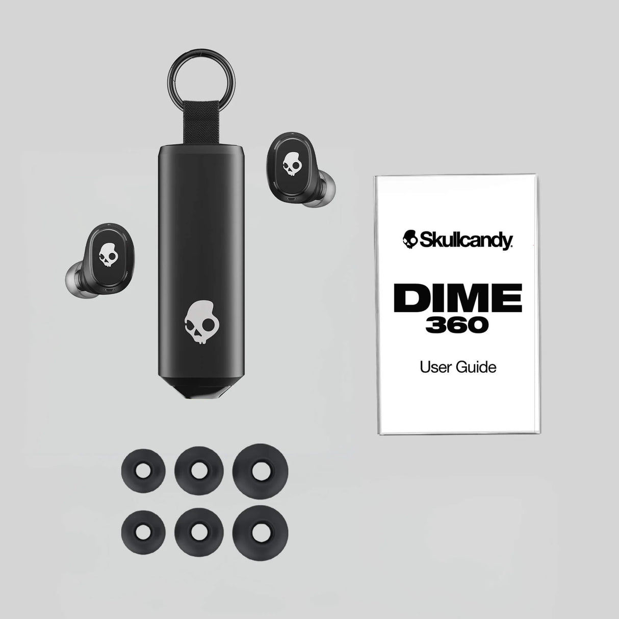 Skullcandy Dime 360 Black Wireless Earbuds