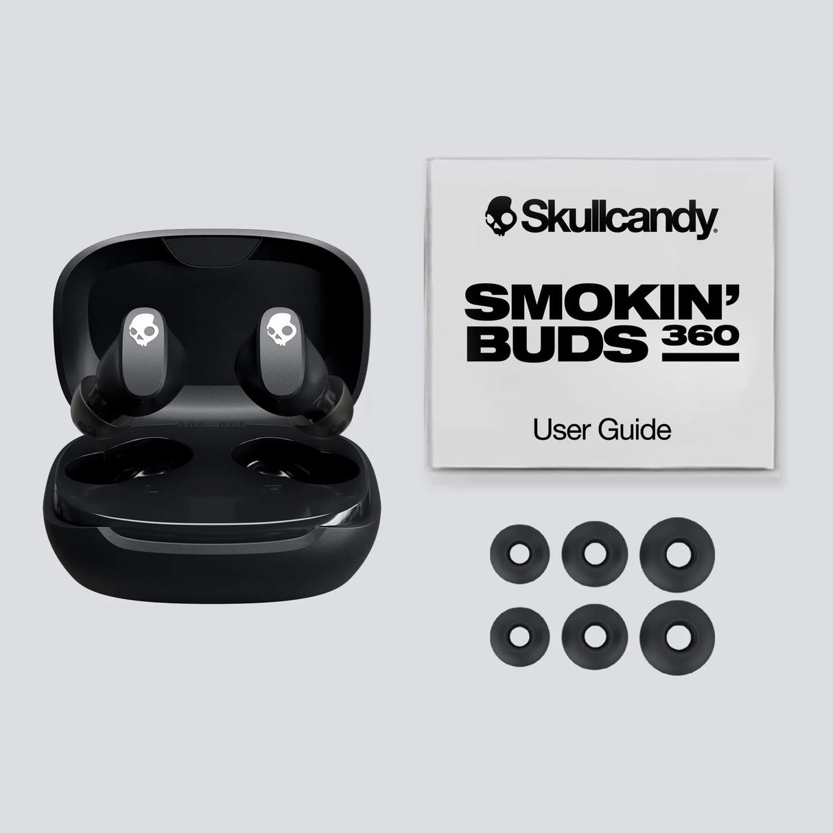 Skullcandy Smokin Buds 360 Bone Wireless Earbuds