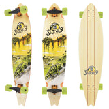 Sector Nine Offshore Temple 39.5" x 9.375" Longboard Complete Skateboard