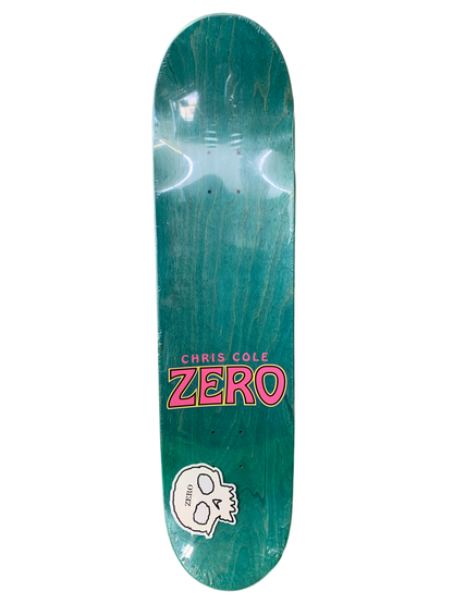 Zero Chris Cole Panther Black 8" Classic Skateboard Deck