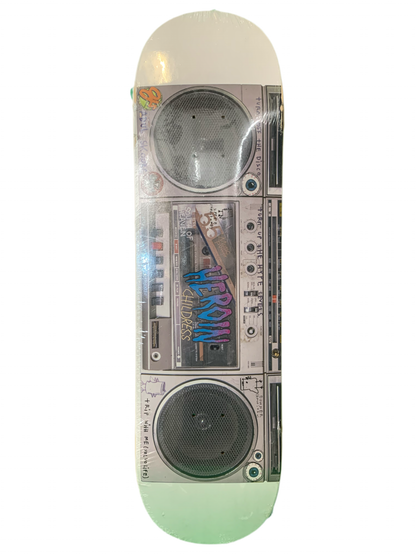 Heroin Childress Boombox 8.5" Classic Skateboard Deck