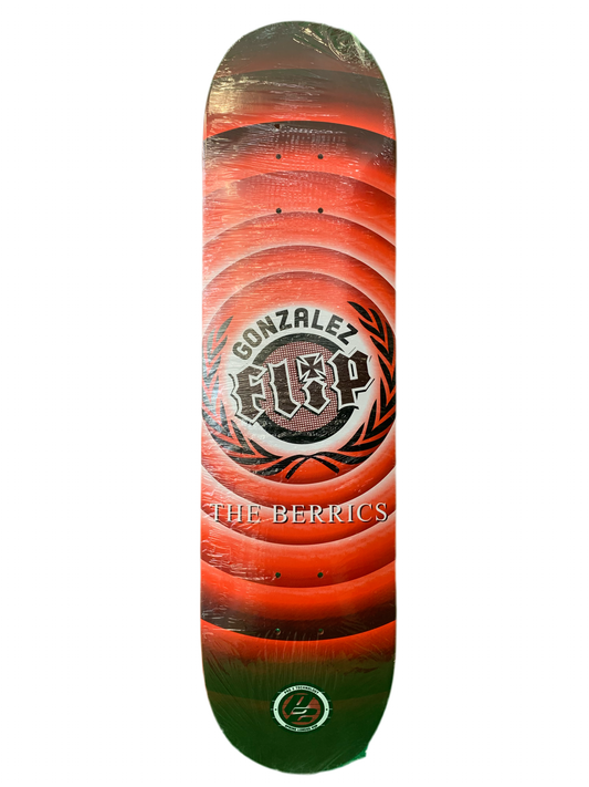 Flip David Gonzalez The Berrics P2 7.75" Classic Skateboard Deck