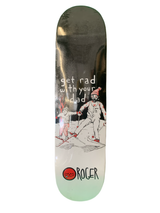 Roger Get Rad With Your Dad 8" Classic Skateboard Deck
