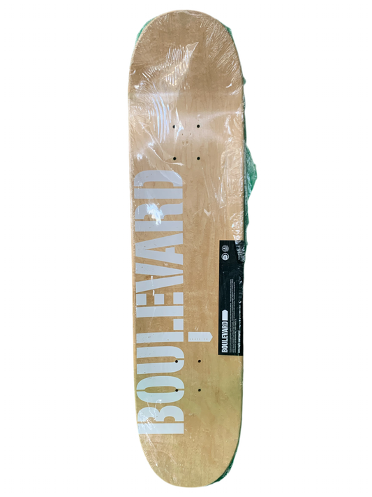 Boulevard Danny Supa Icon Silver 7.75" Classic Skateboard Deck