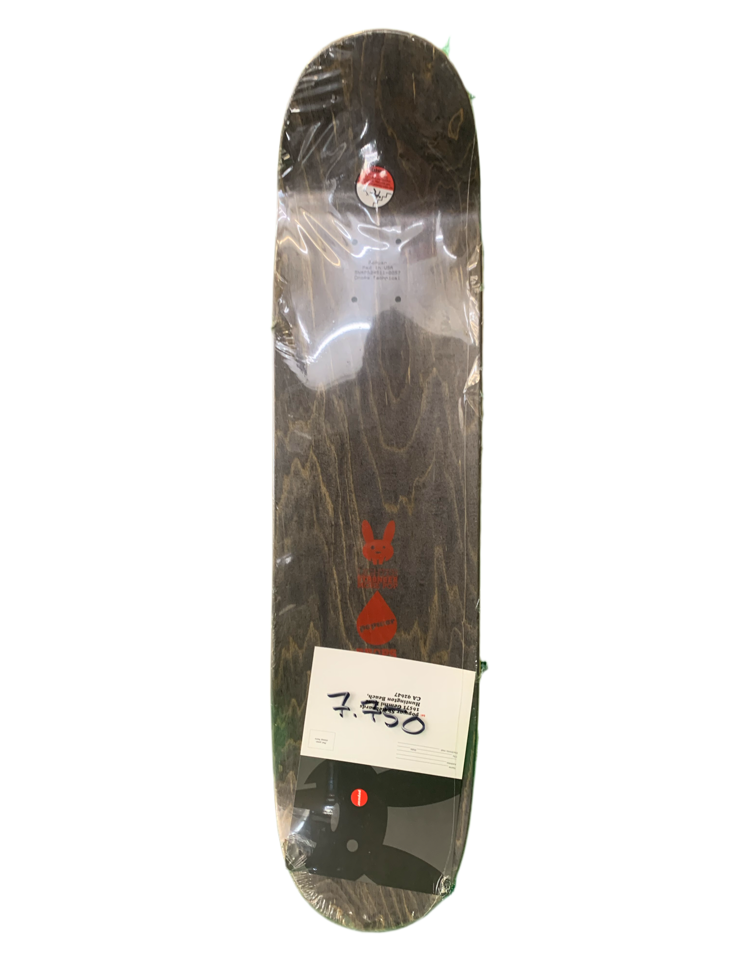 Popwar Cairo Foster Wigs Out 7.75" Classic Skateboard Deck