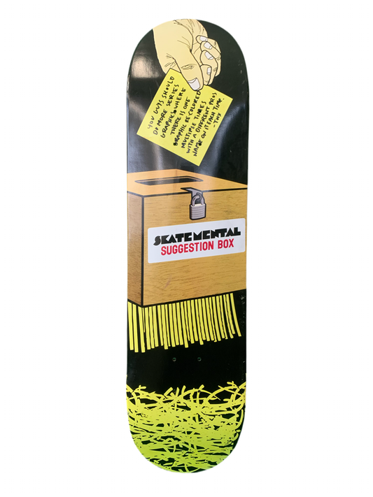 Skate Mental Suggestion Box 8" Classic Skateboard Deck