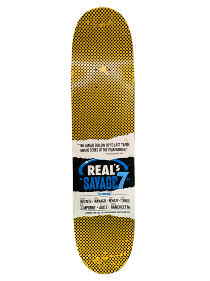 Real Nick Dompierre Savage 7 Series 8.1" Classic Skateboard Deck