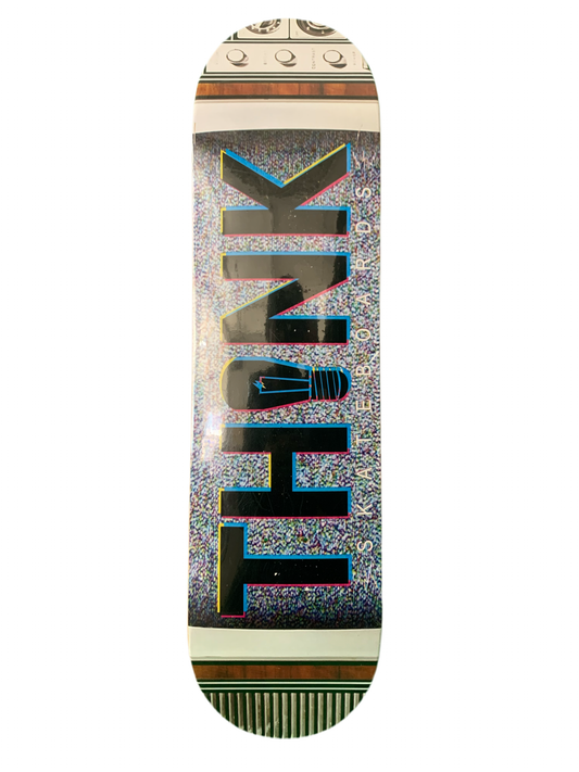 Think TV Screen 8" Classic Skateboard Deck