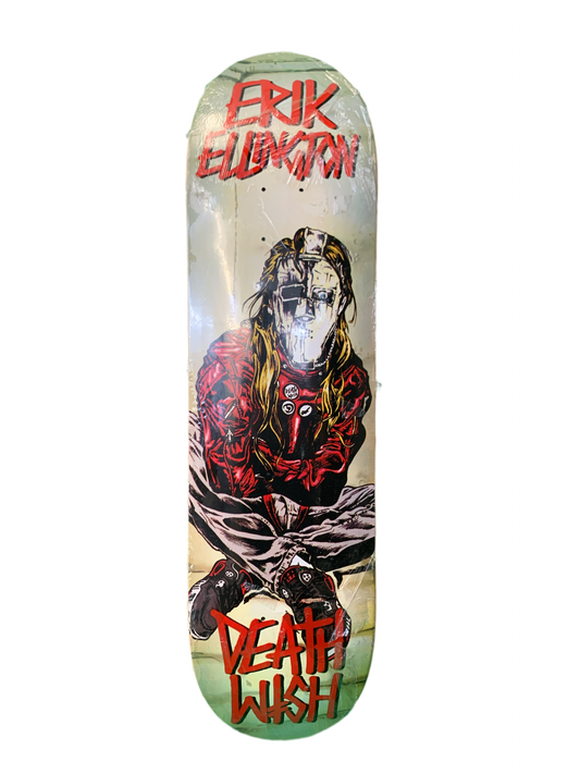 Deathwish Erik Ellington Quiet Riot Tribute 8.4" Classic Skateboard Deck