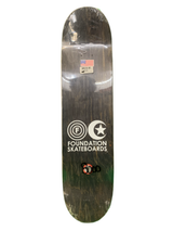 Foundation Gareth Stehr Death's Head 8" Classic Skateboard Deck
