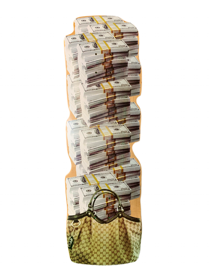 Alltimers Money Stacks Shaped 8.75" Classic Skateboard Deck