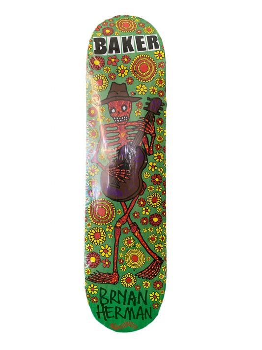 Baker Bryan Herman OG Muertos 7.75" Classic Skateboard Deck