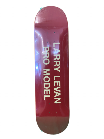 Bianca Chandon Larry Levan Pro Model Burgundy 8.25" Classic Skateboard Deck
