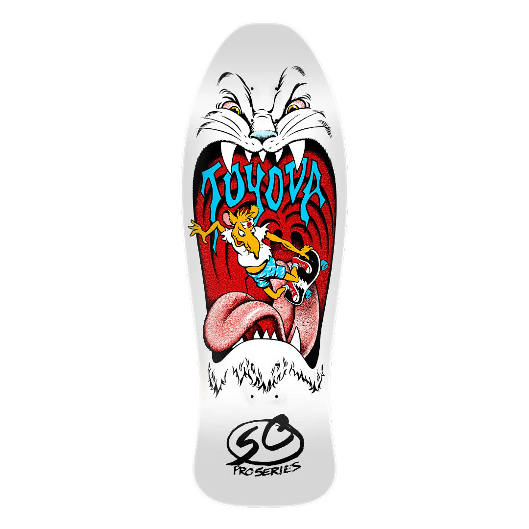 Santa Cruz Toyoda Reissue 10.35" x 31.19" Skateboard Deck