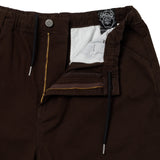 Krooked Eyes Twill Short Brown Shorts