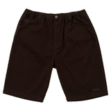 Krooked Eyes Twill Short Brown Shorts