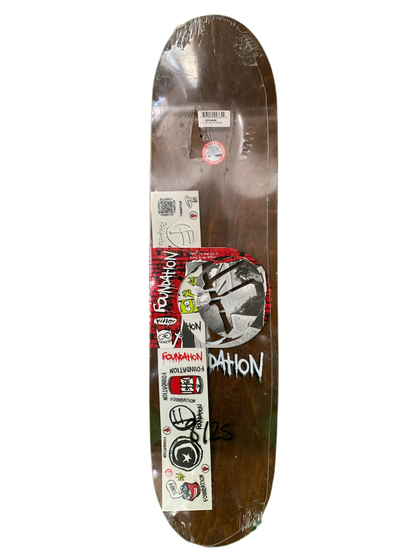 Foundation Merlino Ransom 8.125" Classic Skateboard Deck