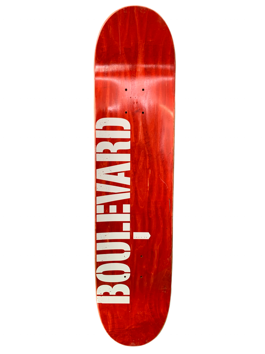 Boulevard Team Logo Blunt Wraps 7.75" Classic Skateboard Deck