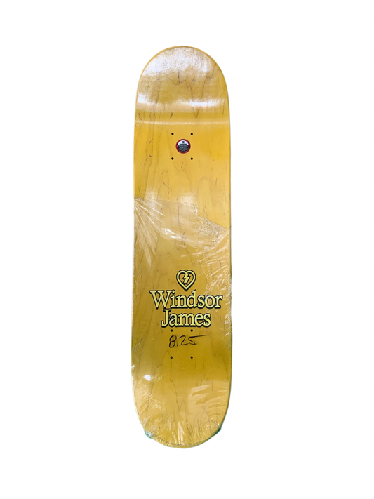 Mystery Windsor James Cognac 8.25" Classic Skateboard Deck
