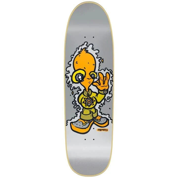 New Deal Montesi Alien Sp Grey 8.875" Skateboard Deck