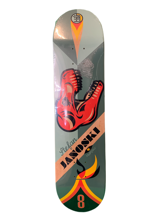 Habitat Stefan Janoski Prehistoric Pennant 7.6" Classic Skateboard Deck