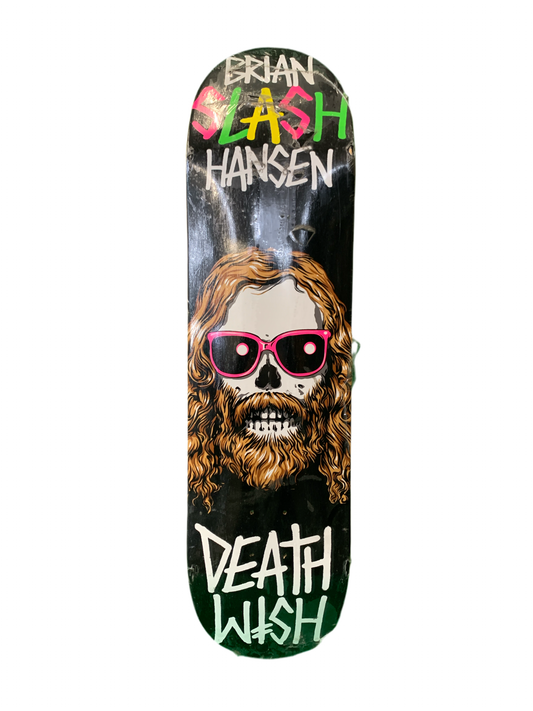 Deathwish Brian Slash Hansen Appetite 8.25" Classic Skateboard Deck