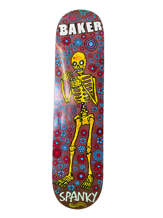 Baker Kevin Spanky Long OG Muertos 7.5" Classic Skateboard Deck